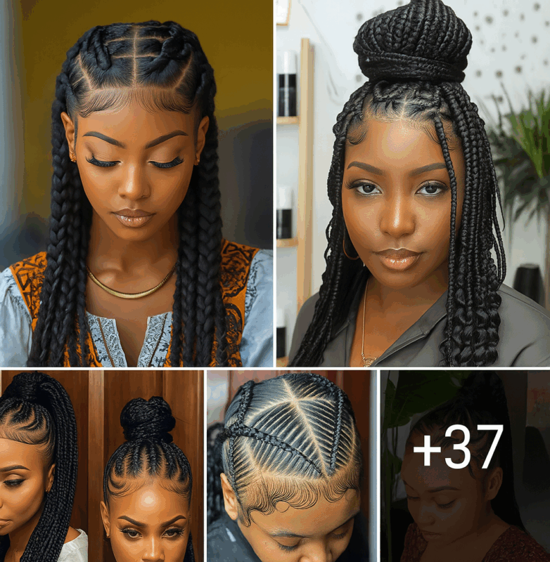 37 PHOTOS: High-end braided hairstyles ‎