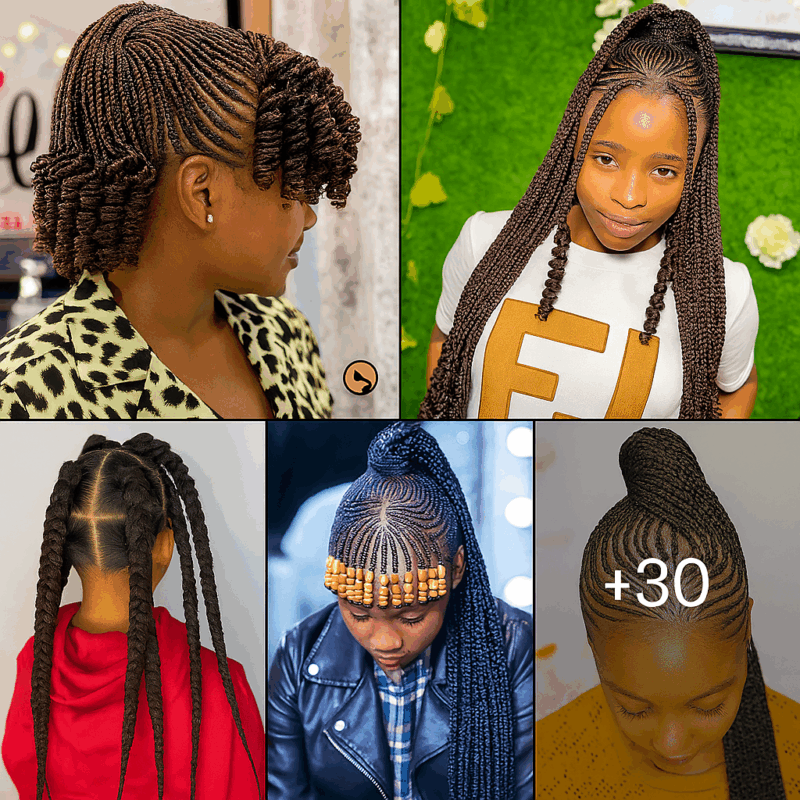 Braided hairstyles for women ‎