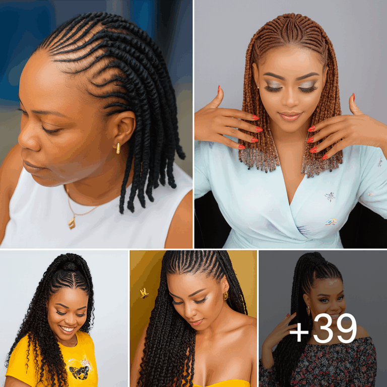 39 PHOTOS: Lovely Hairstyles For Ladies ‎