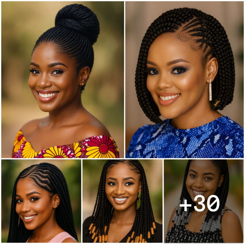30 PHOTOS: African Braided Hairstyles Inspiration