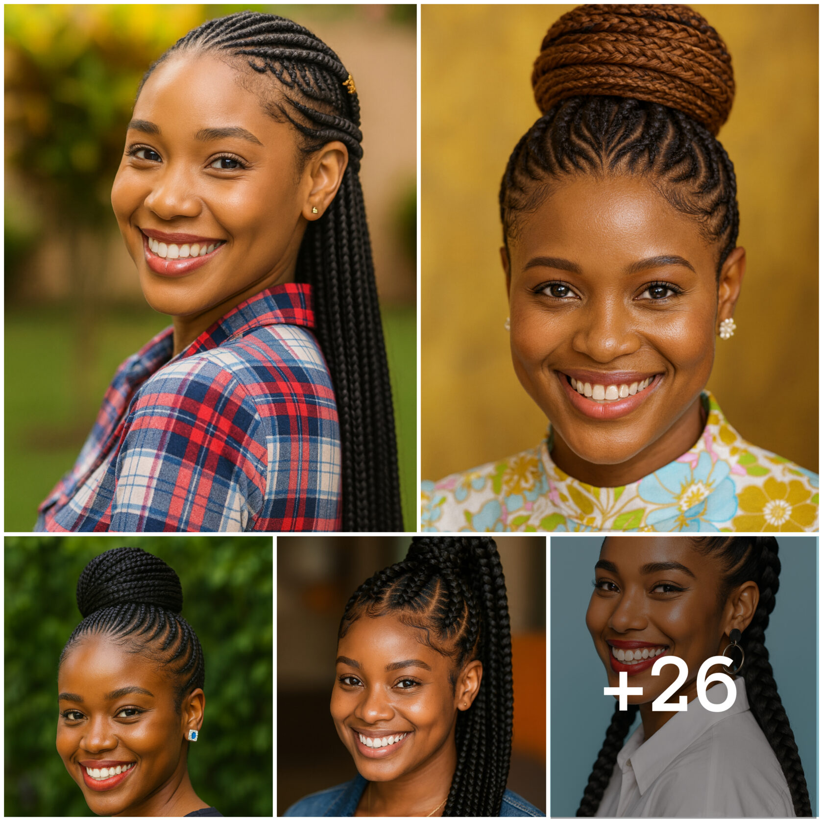 26 PHOTOS: Cute cornrow braid designs for women